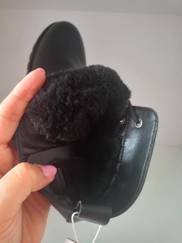 Botki, sztyblety, sztyblety wiązane, CCC, nowe buty, Clara Barson