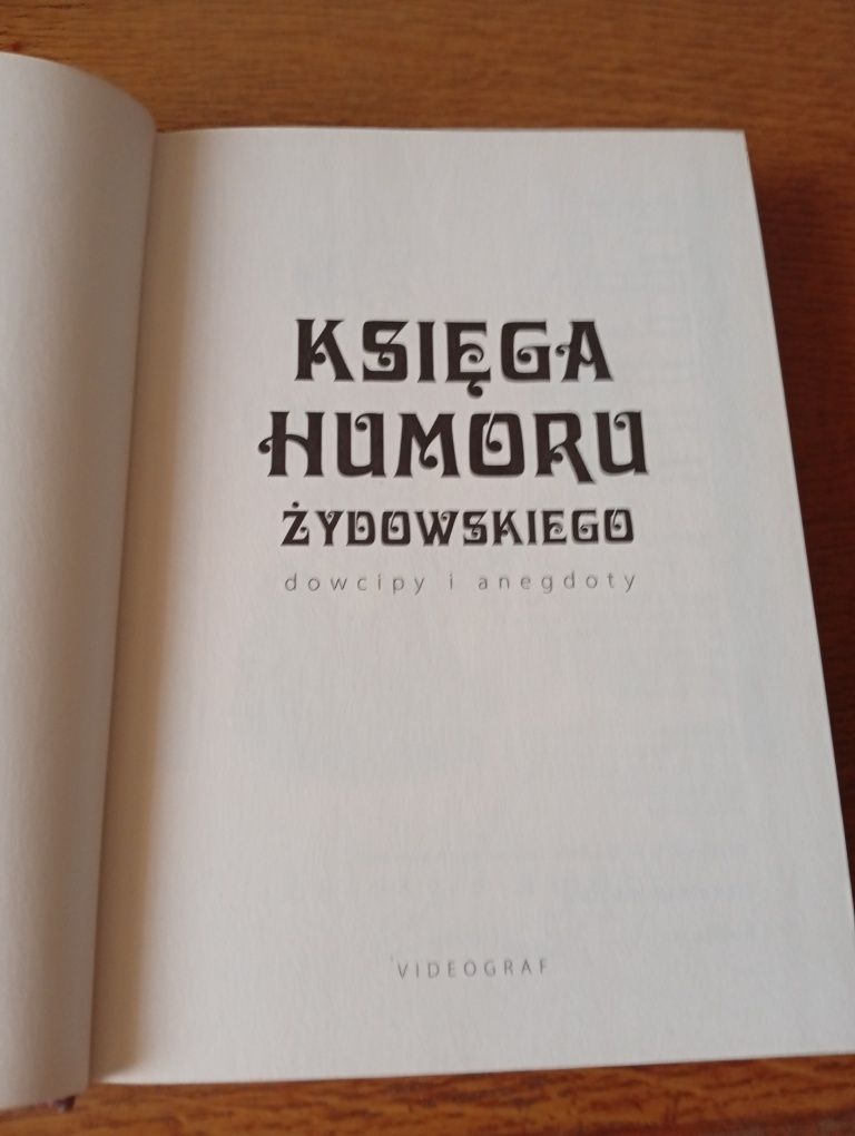 Księga Humoru Żydowskiego. Dowcipy i anegdoty.