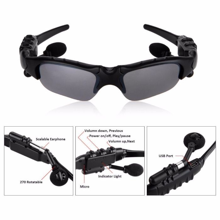 Óculos de sol Bluetooth