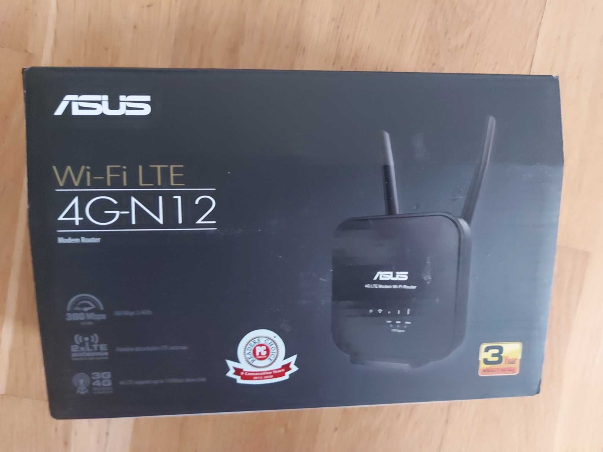 Modem Router Asus WI-FI LTE 4G-N12 300 Mbbs 2.4GHz