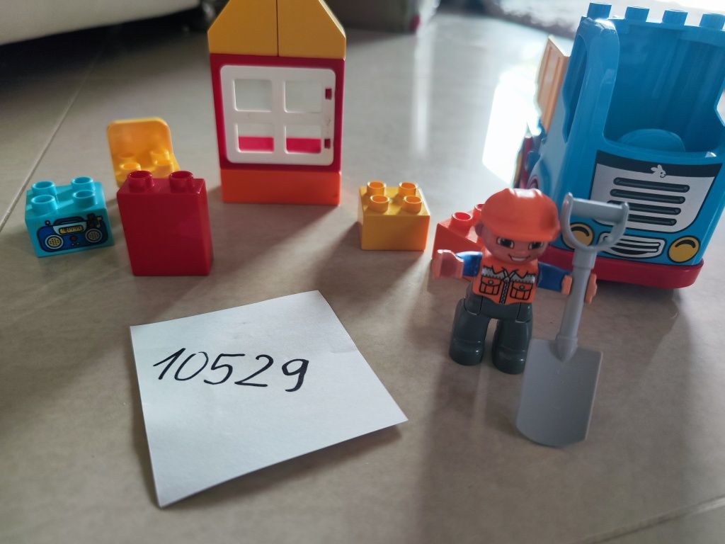Kompletny zestaw LEGO Duplo 10529 ciężarówka samochód ciężarowy