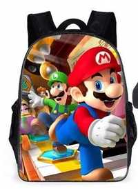 Plecak szkolny wielokomorowy Super Mario