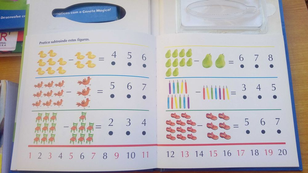 Livros de Aprendizagem Matemática Mágica