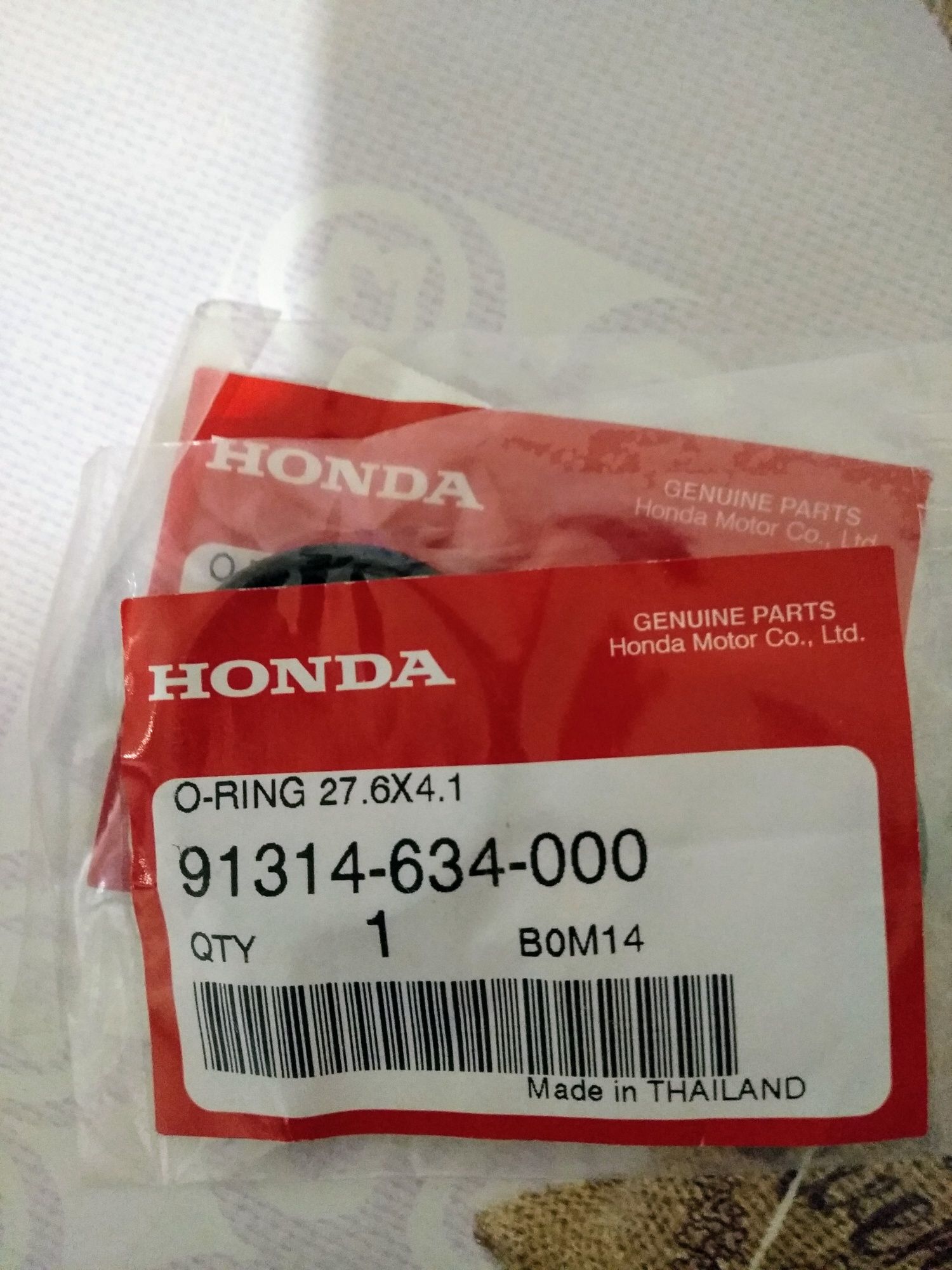 Уплотнительное кольцо Honda 91314634000