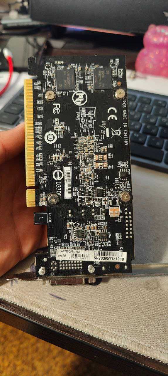 Відеокарта Gigabyte PCI-Ex GeForce GT 710 2048MB GDDR5