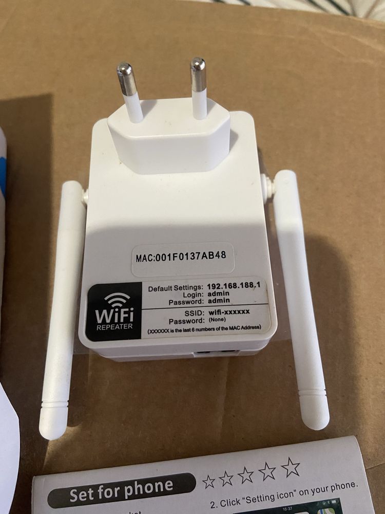 Venda de um repetidor de sinal wifi
