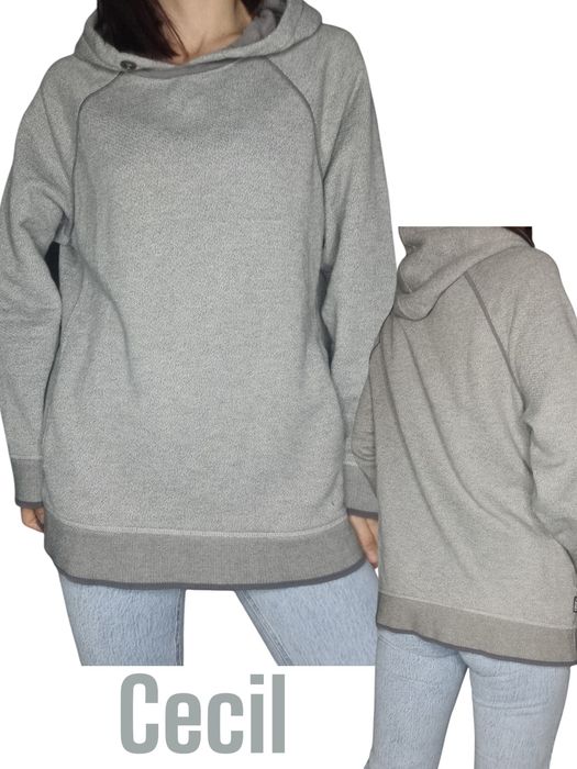Szara bluza cecil z kapturem Rozmiar xxl 44/46