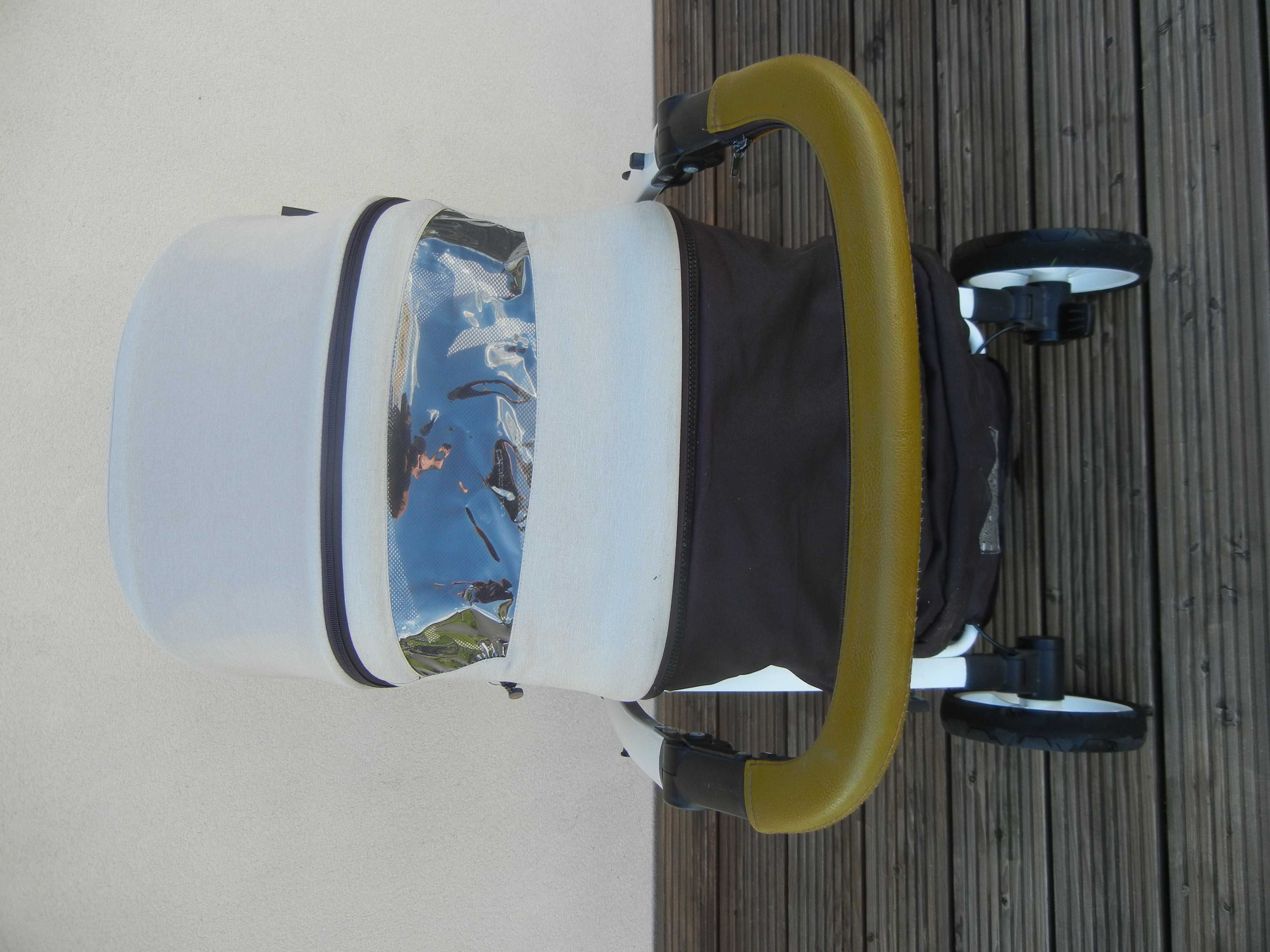 nowoczesny aluminiowy wózek spacerowy Optimo EasyGo