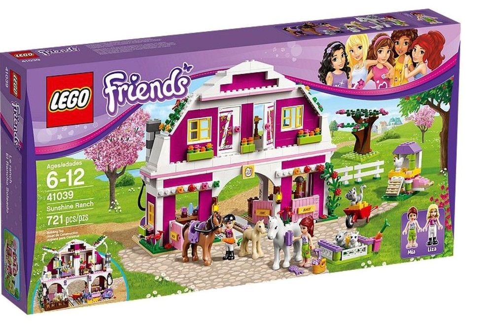 Lego friends 41039 Ранчо,лошади,пони,дом