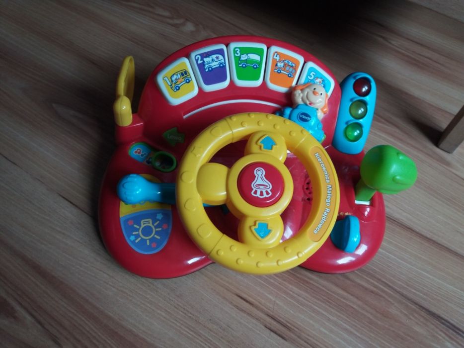 Kierownica małego rajdowca Vtech