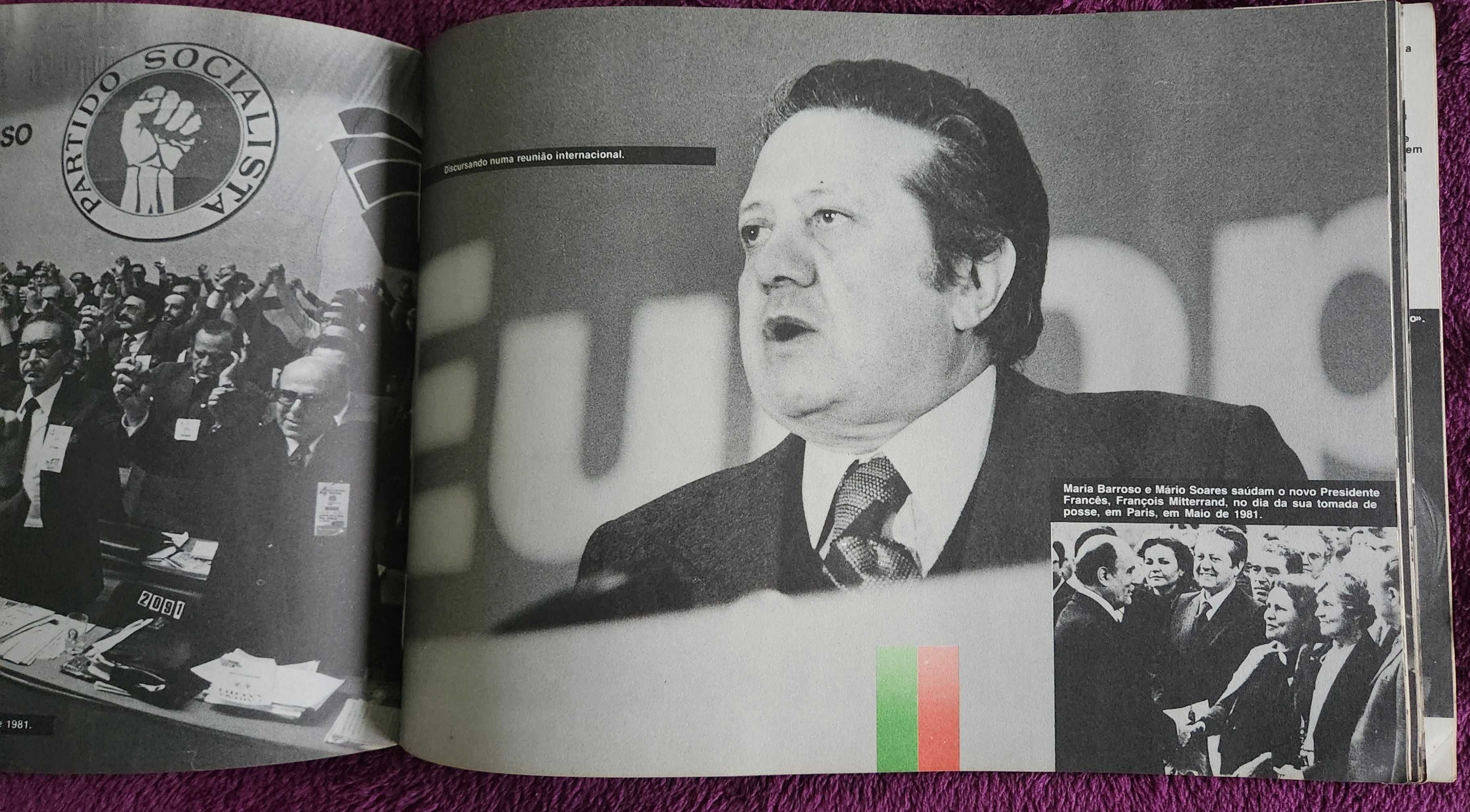 Mário Soares: Um Percurso Político [Brochura apoio à Presidência 1986]