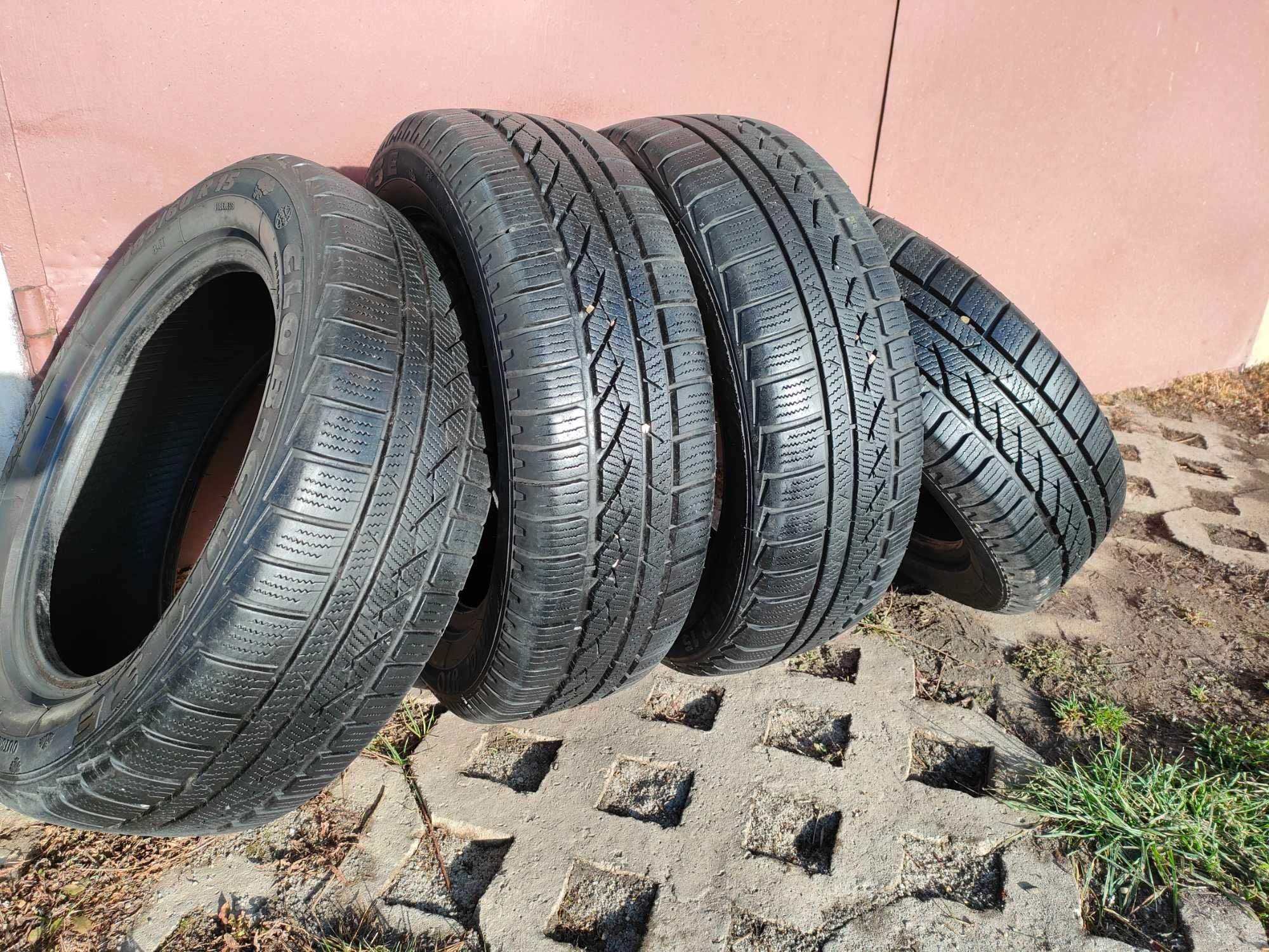 Opony zimowe 185/60R15  koń 2018r.