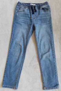 spodnie jeansy r.158 Reserved niebieskie