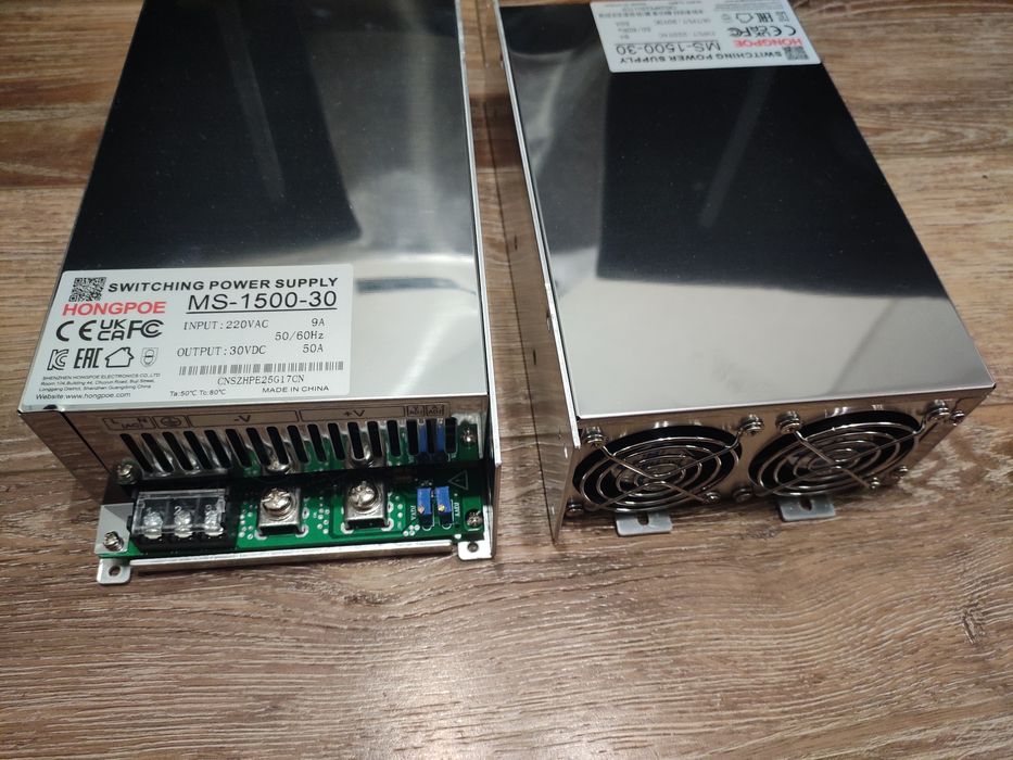 Зарядное устройство Lifepo4 30в 50а Hongpoe новое аналог Flatpack