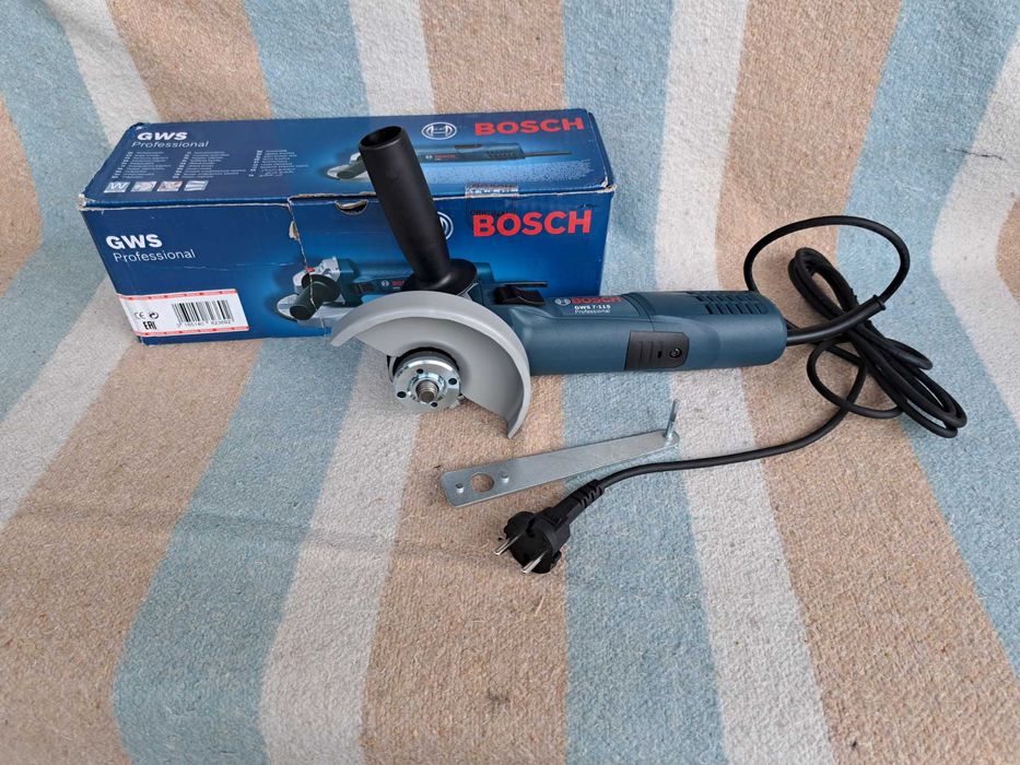Bosch GWS 7-115 болгарка кутова шліфувальна