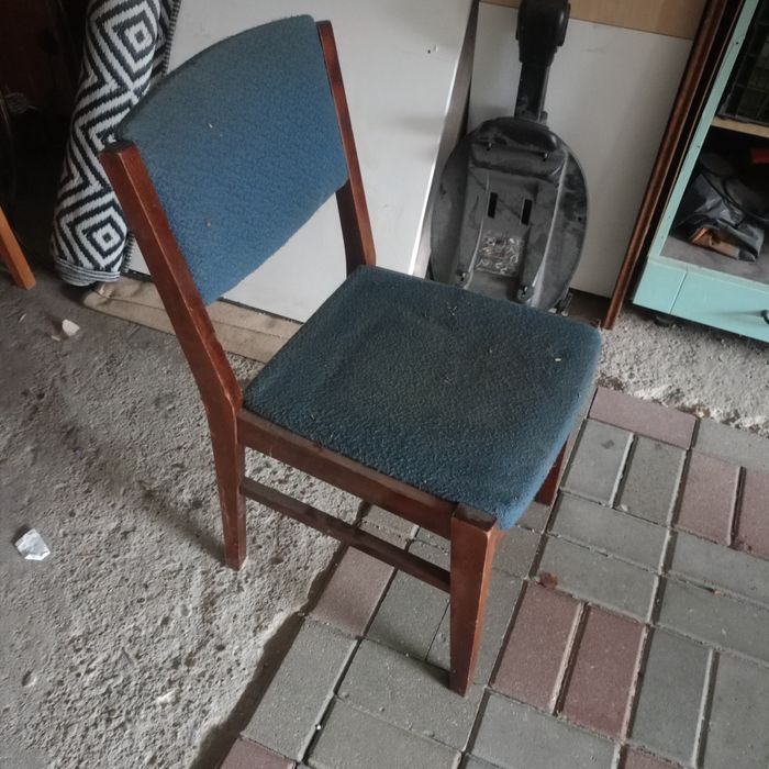 Krzesła drewno 5szt