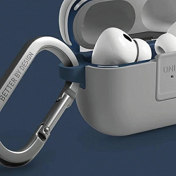 Etui UNIQ Clyde Lock Case na AirPods Pro 2 (2022/2023) - beżowo-żółte