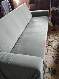 Capa de sofá verde seco