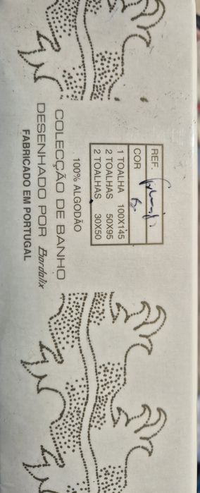 Conjunto toalhas bordadas