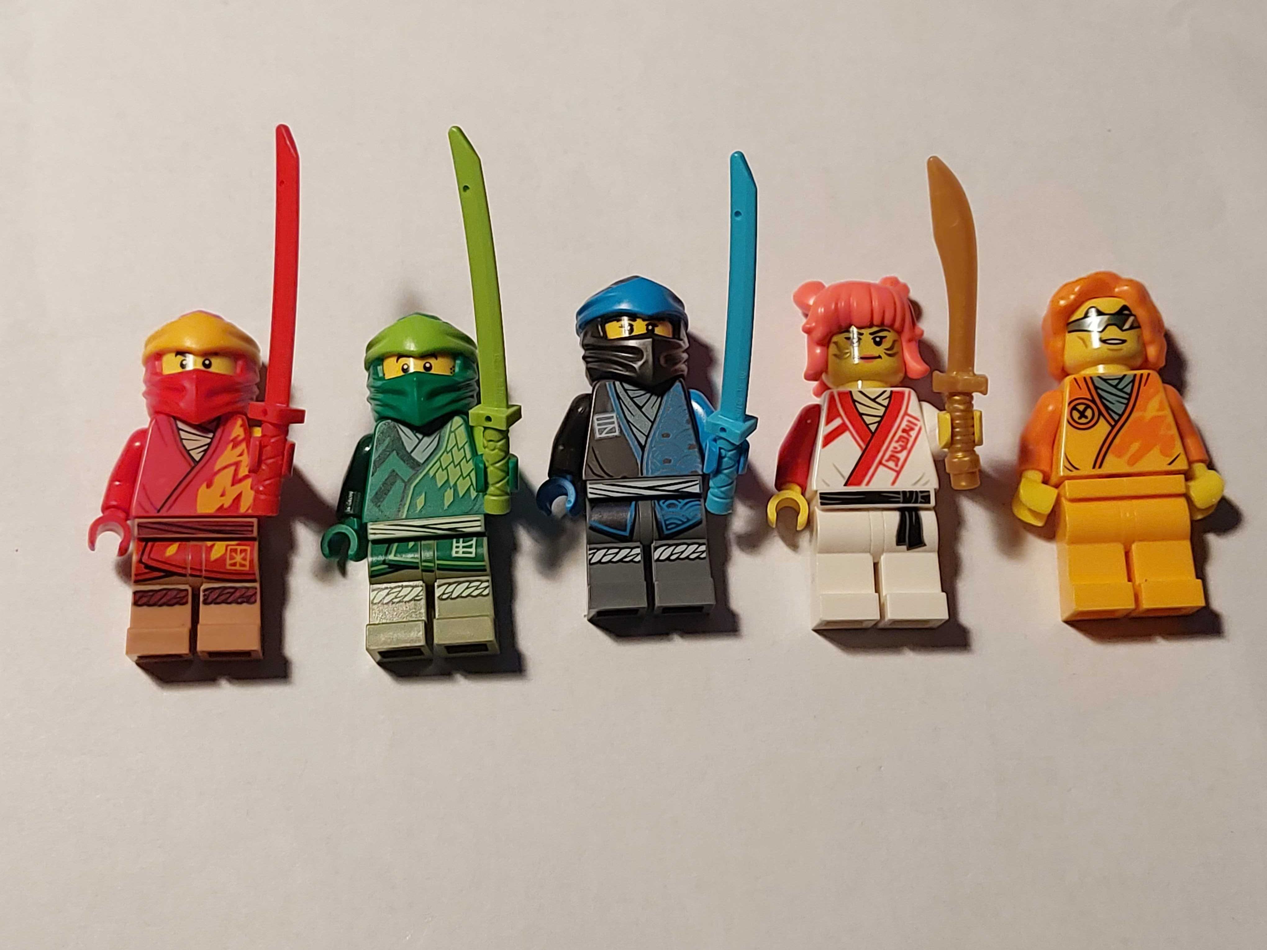 Lego Ninjago minifigurki 5 szt ninja