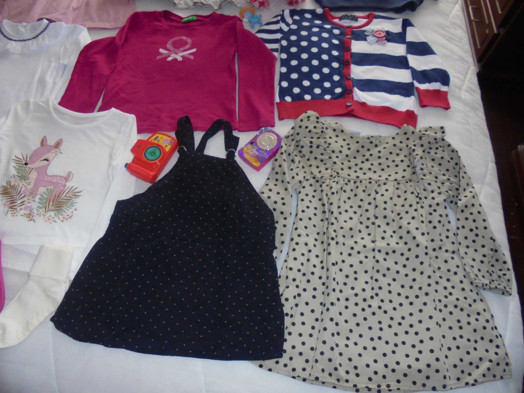 lote de roupa de menina as mochilas