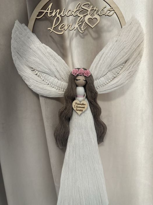 Aniol stroz makrama prezent