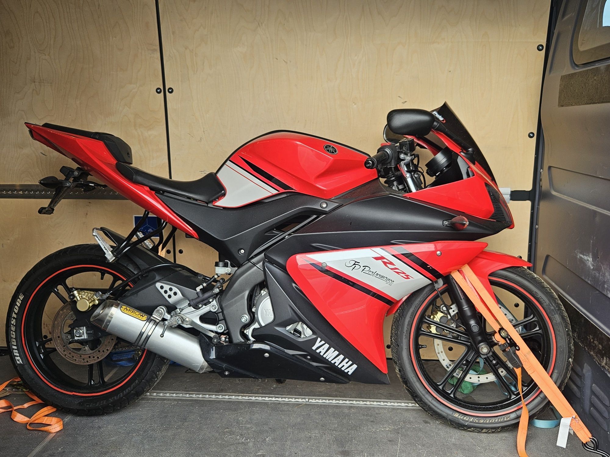 Yamaha yzf-r125 rok 2009 Zadbana Sprowadzona Szara a1 b1