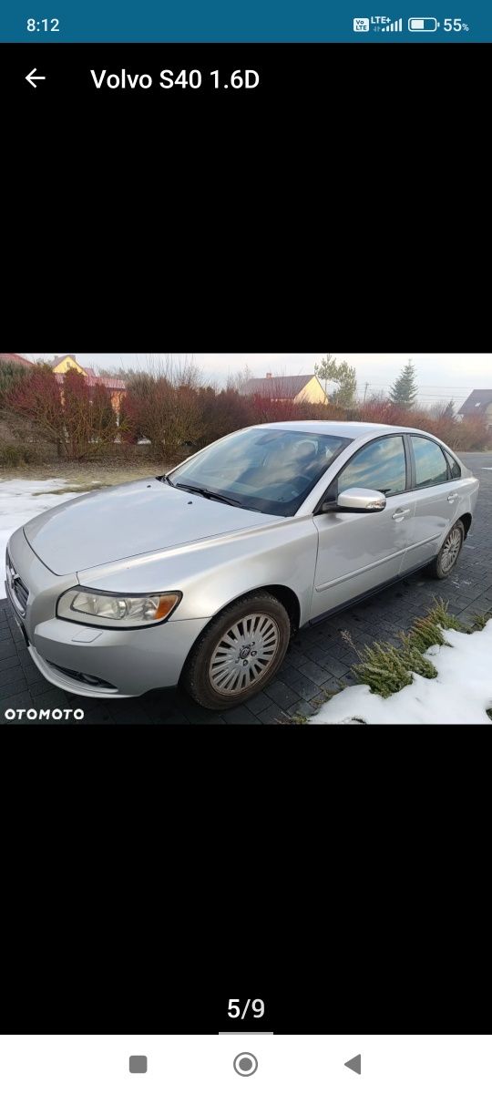 Volvo S40 1.6D 2008