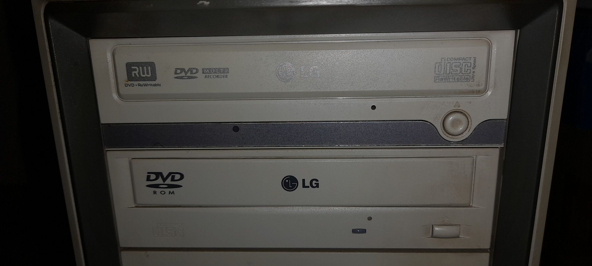 LG drive de DVD e DVD-R