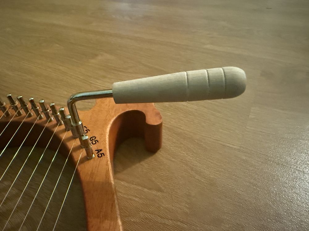 Lira Harpa (citara) de 16 cordas, nova