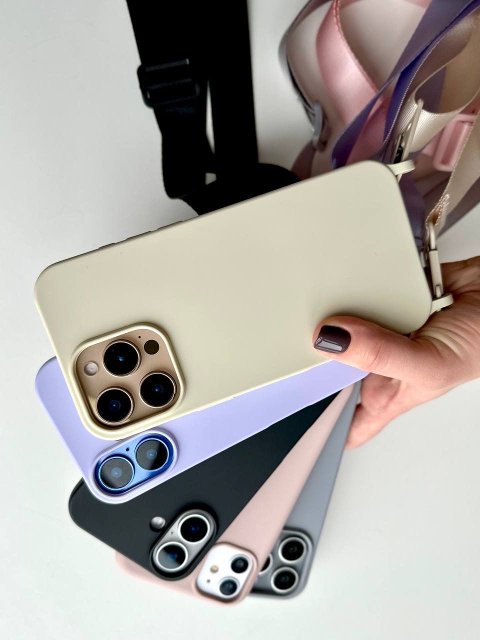 Чохол чехол crossboby кросбоди шнурку iphone 16 pro max (всі) про макс