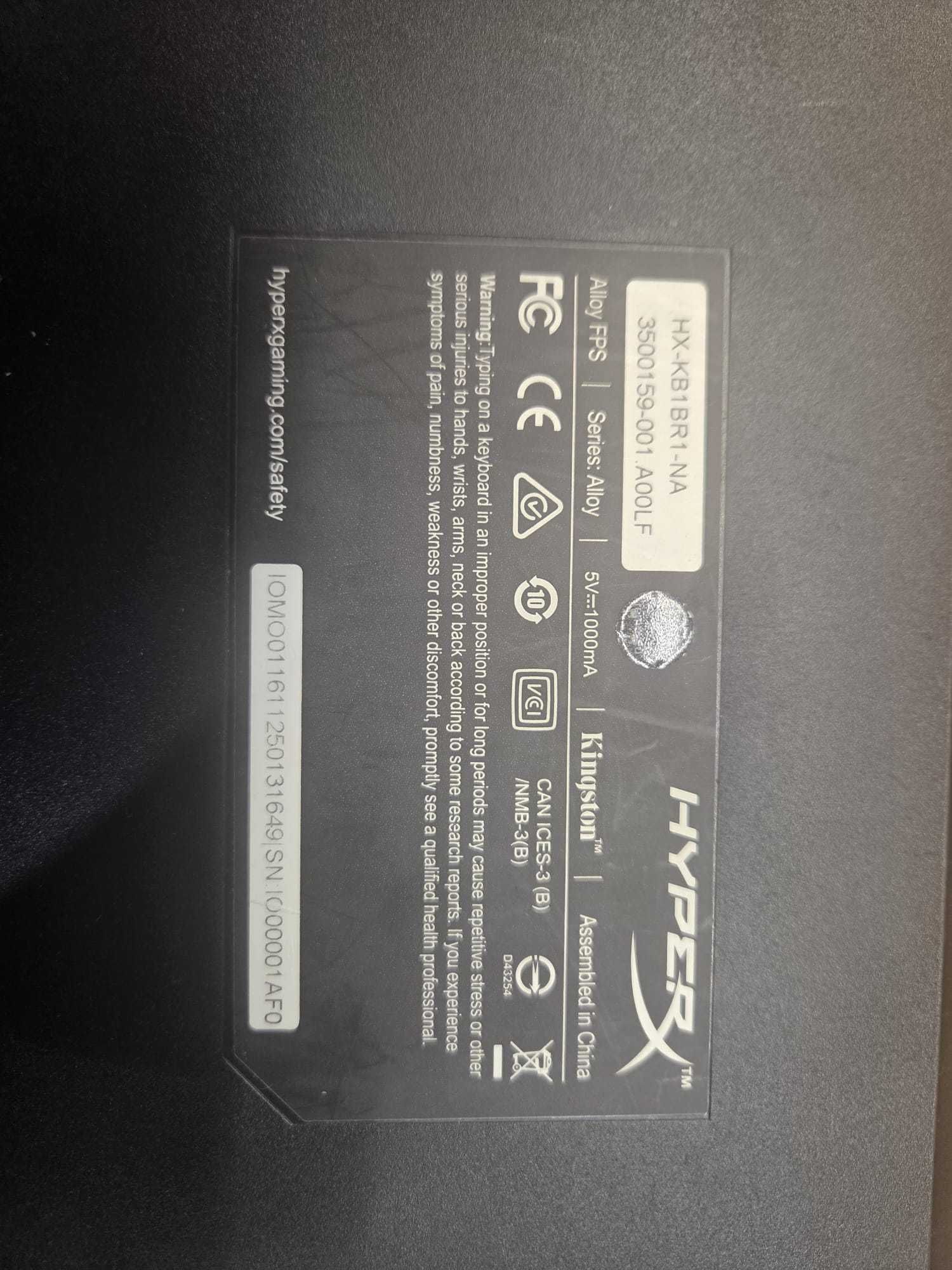 Klawiatura HyperX Alloy Cherry MX Brown