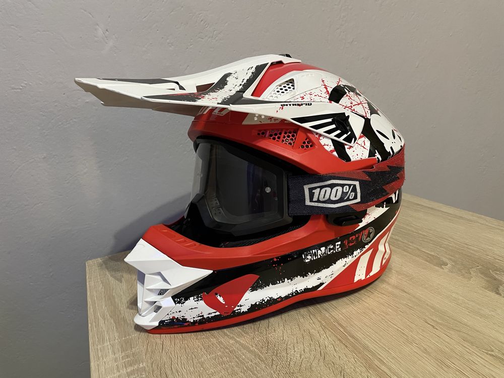 Kask motocyklowy UFO Interpid rozmiar S (cross,atv,enduro,quad) google