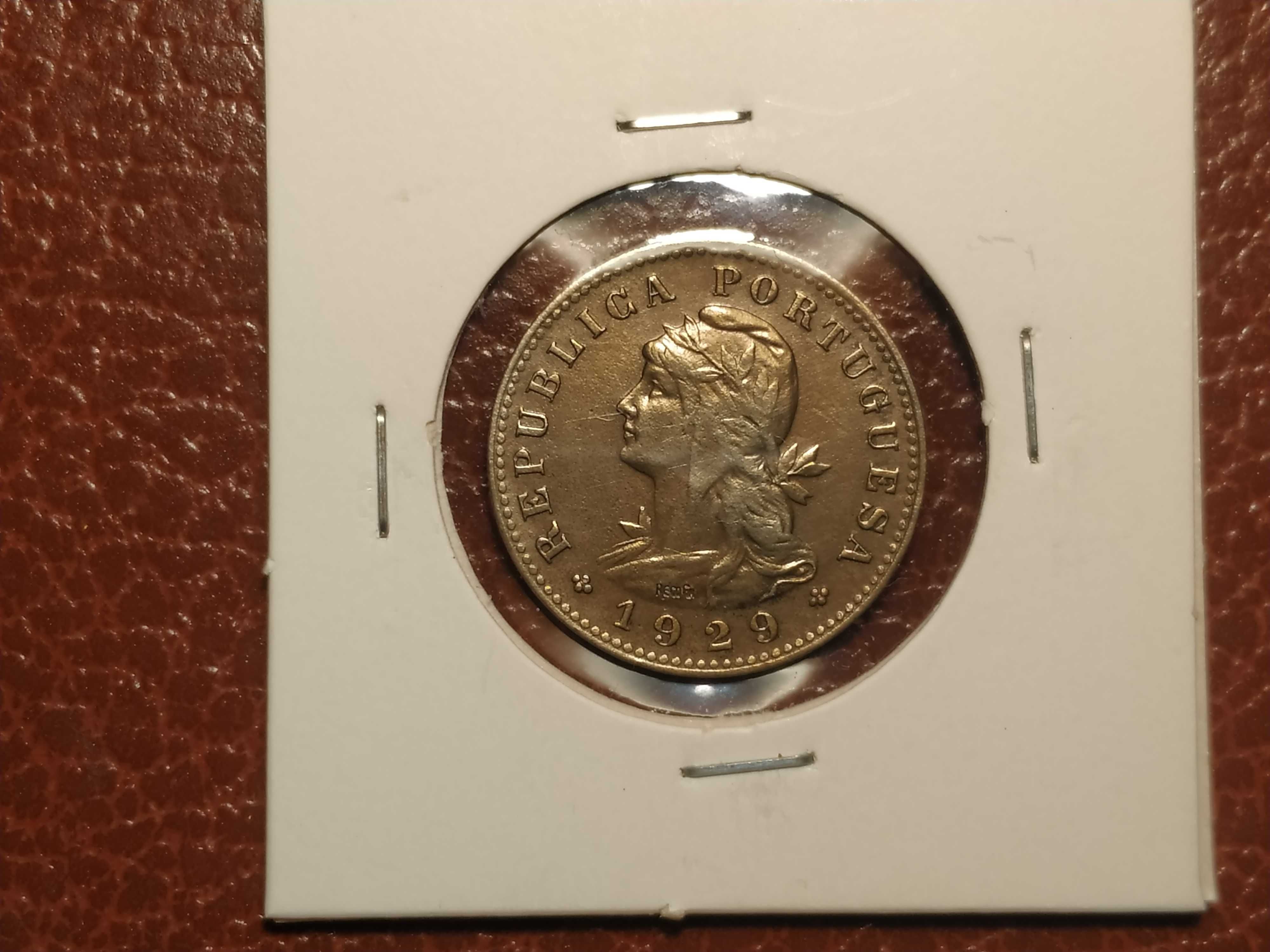 A32 Moeda de 20 centavos de 1929 São Tomé e Príncipe (Ultramar)