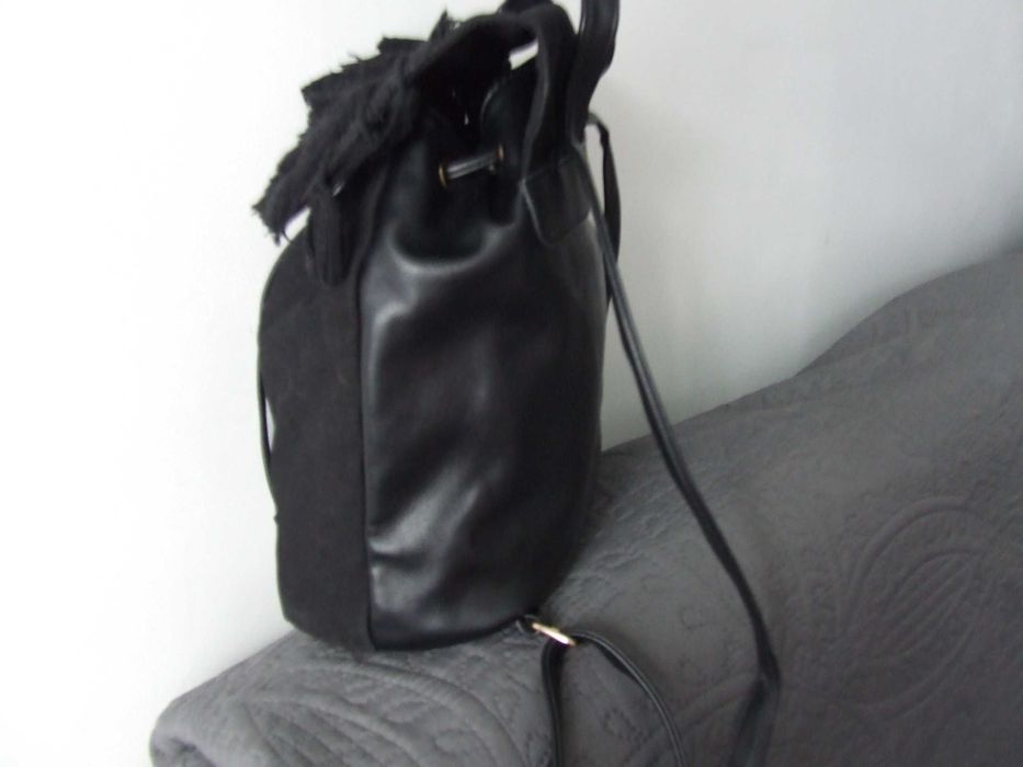 Czarny plecak - torebka Medicine