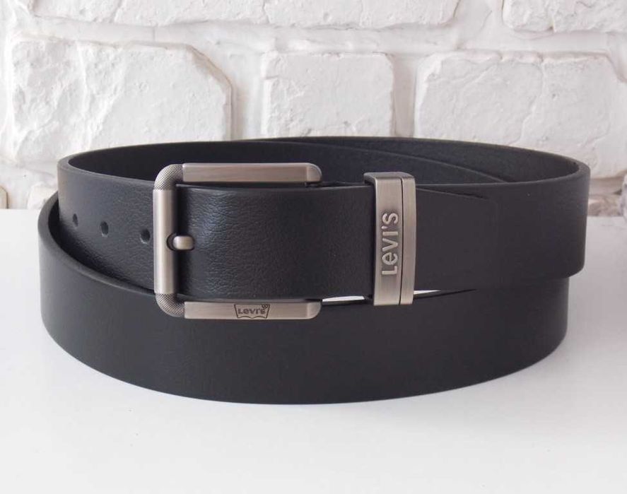 Шкіряний чоловічий ремінь Levis / кожаный ремень мужской