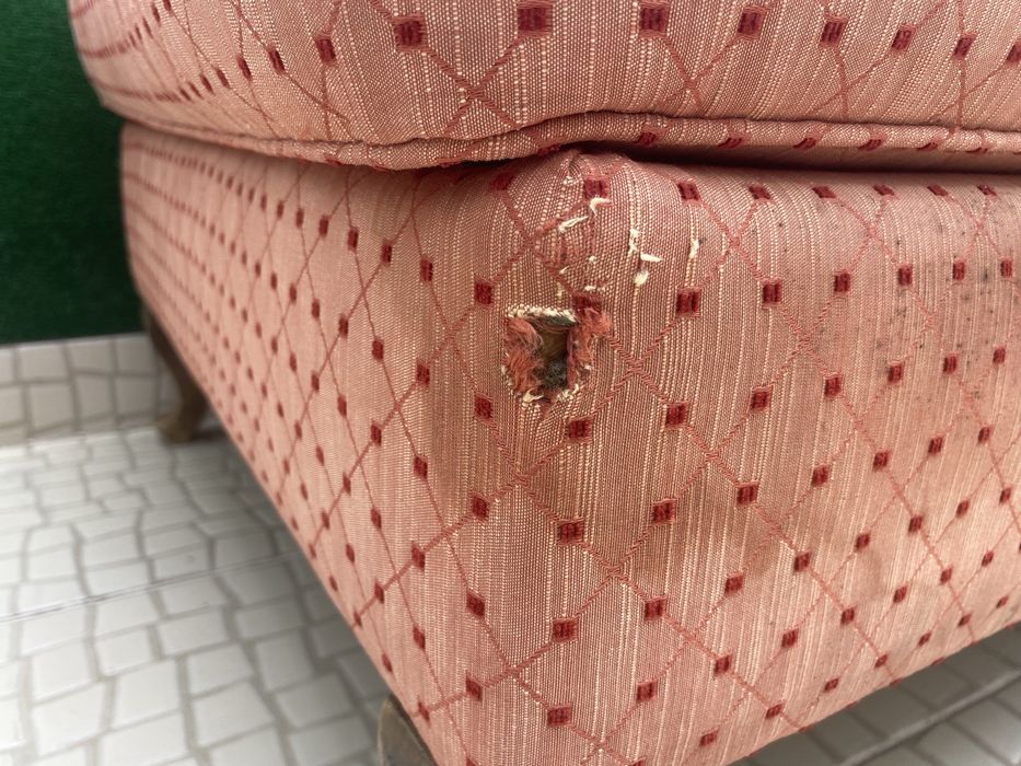 Chaise Longue em tesido/ sofa