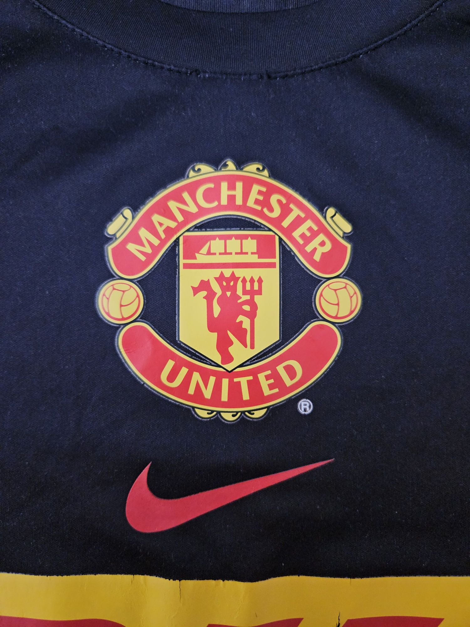 Oryginalna koszulka treningowa Manchester United z sezonu 12/13