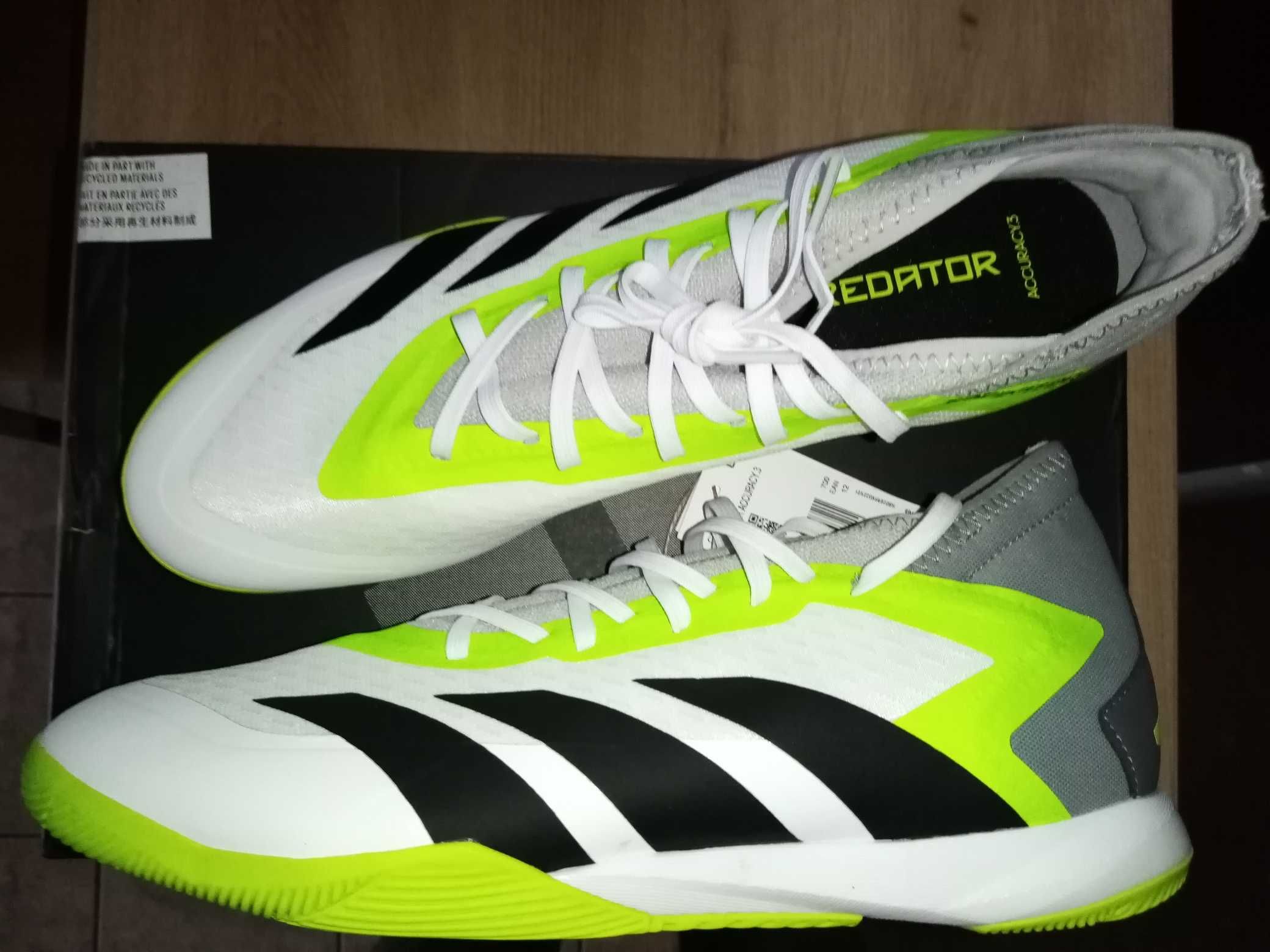 Buty Halówki ADIDAS PREDATOR ACCURACY.3 IN rozmiar 47,1/3