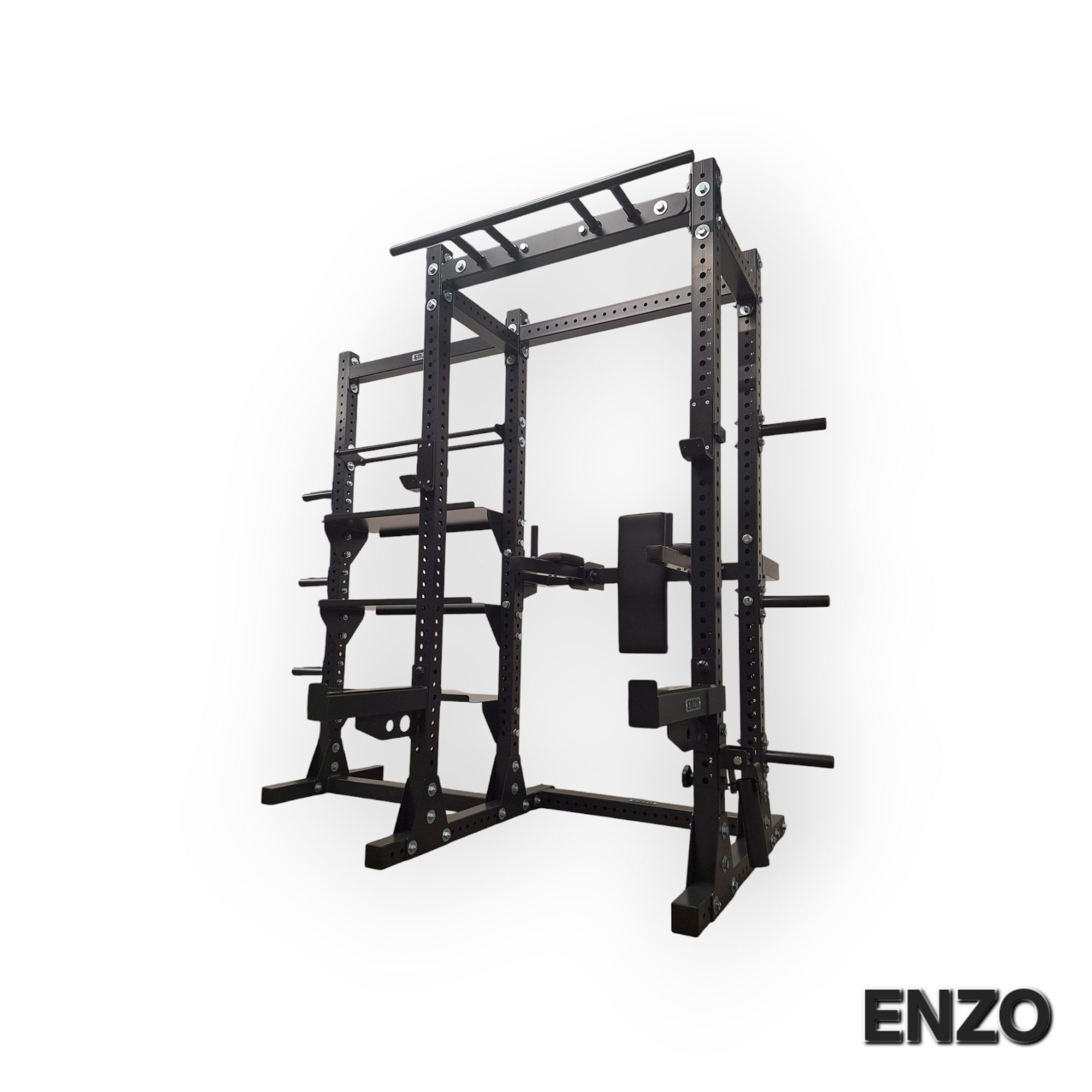 Power Rack + regał + Poręcze na brzuch / ENZO