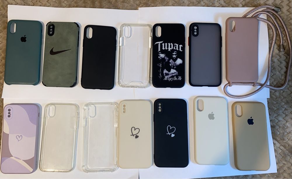 Capas e película de video Iphone X