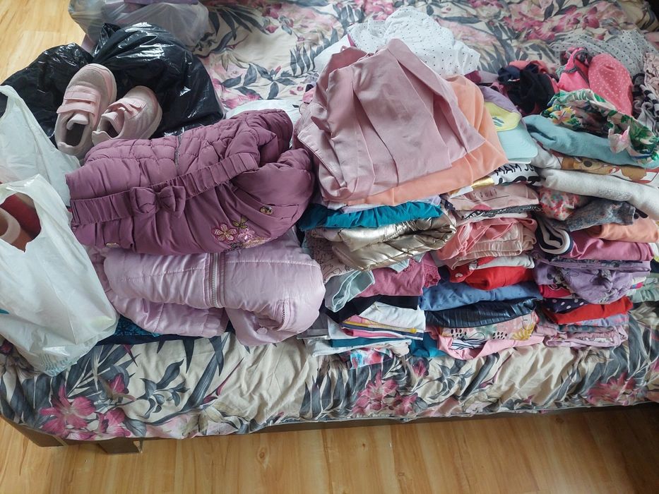 Ubrania dziewczynka 110-116