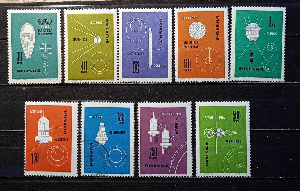 L Znaczki polskie rok 1963  kwartał IV - luzaki