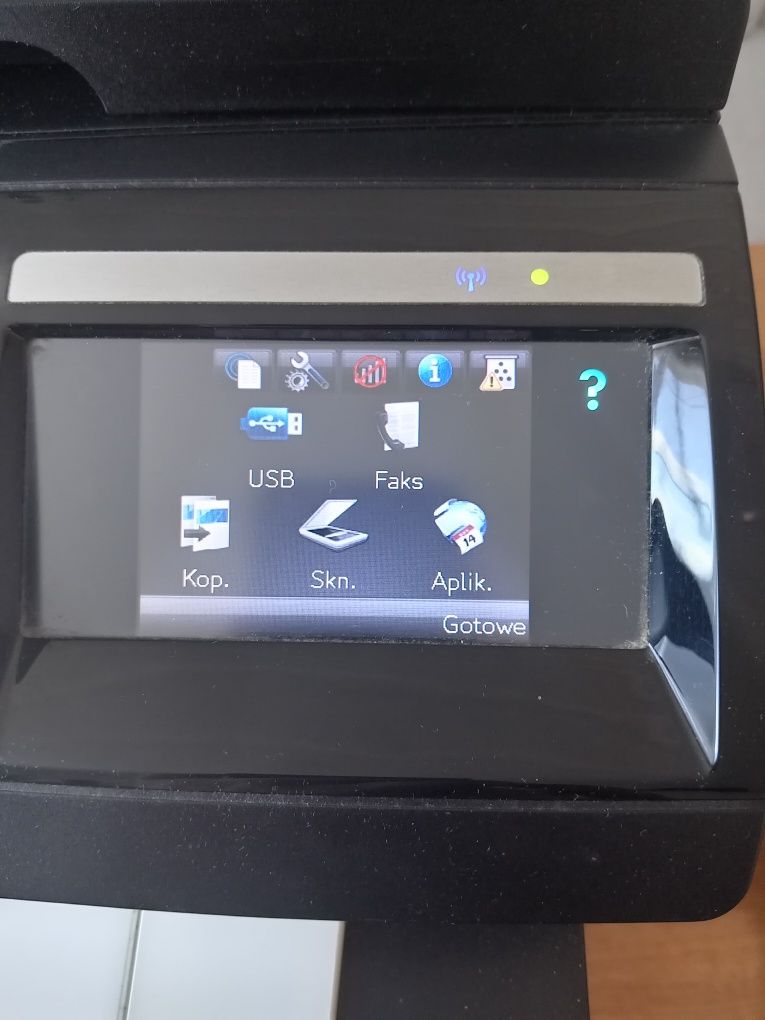 Laserowa kolorowa Drukarka. Laser jet pro CM1415fnw color MFP