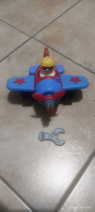 Игрушка самолёт конструктор времён СССР