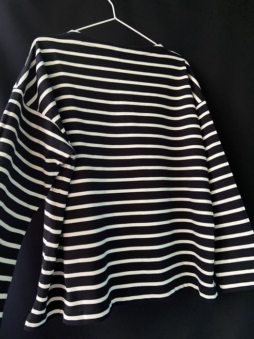 Стильний котоновий лонгслів у смужку від Uniqlo