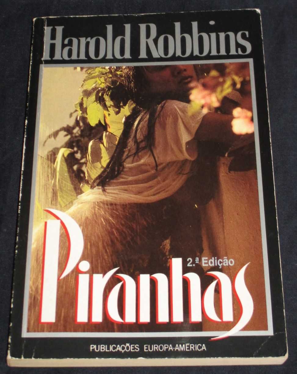 Livro Piranhas Harold Robbins
