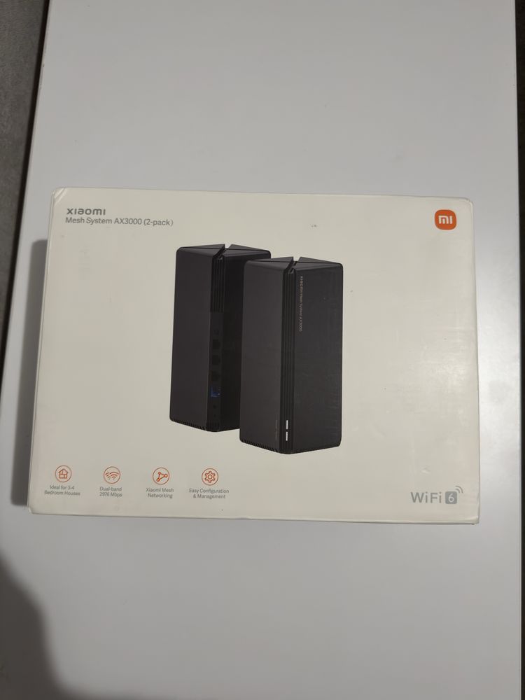 Wi-Fi Mesh система Xiaomi Mesh System AX3000 2-pack