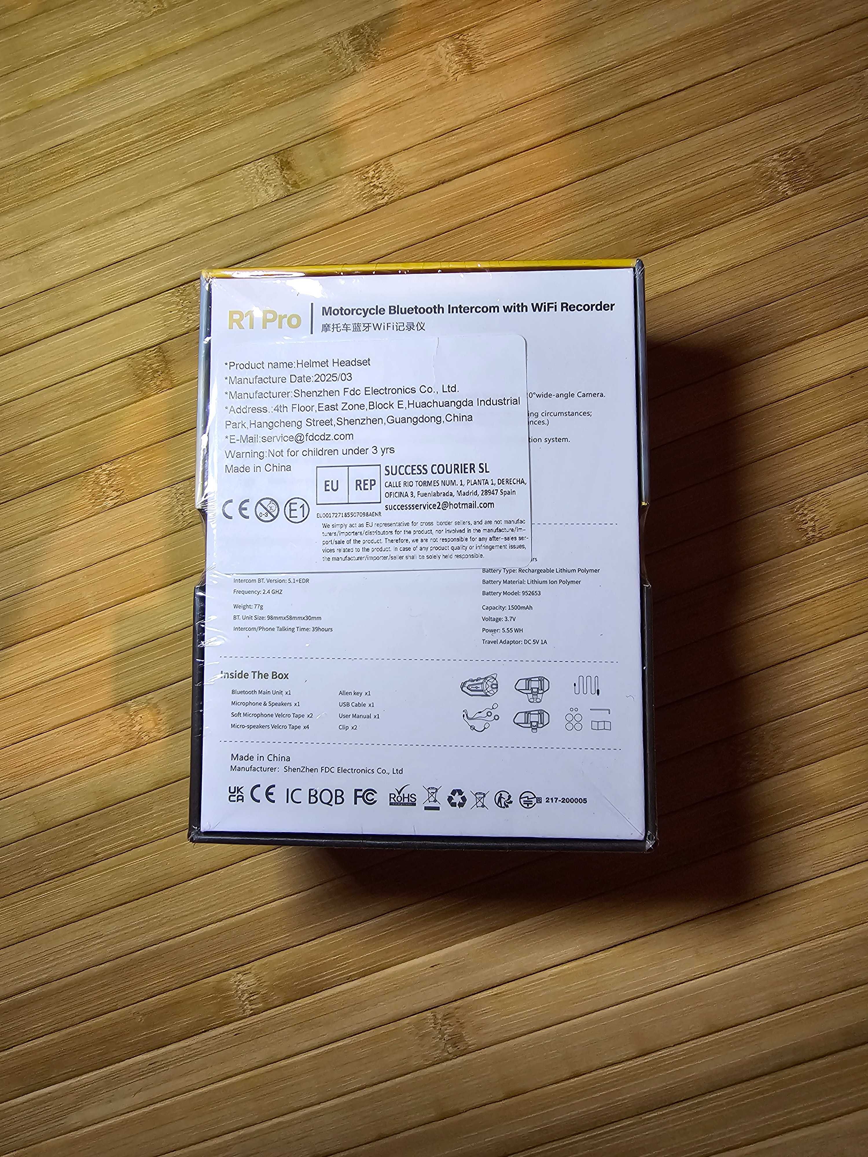 Interkom Freedcoon R1 wersja PRO
