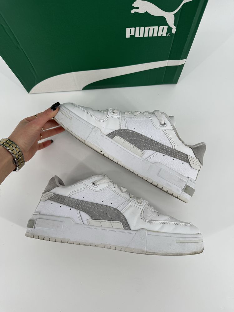 Puma glitch sneakersy damskie męskie 43 białe buty sportowe  na lato